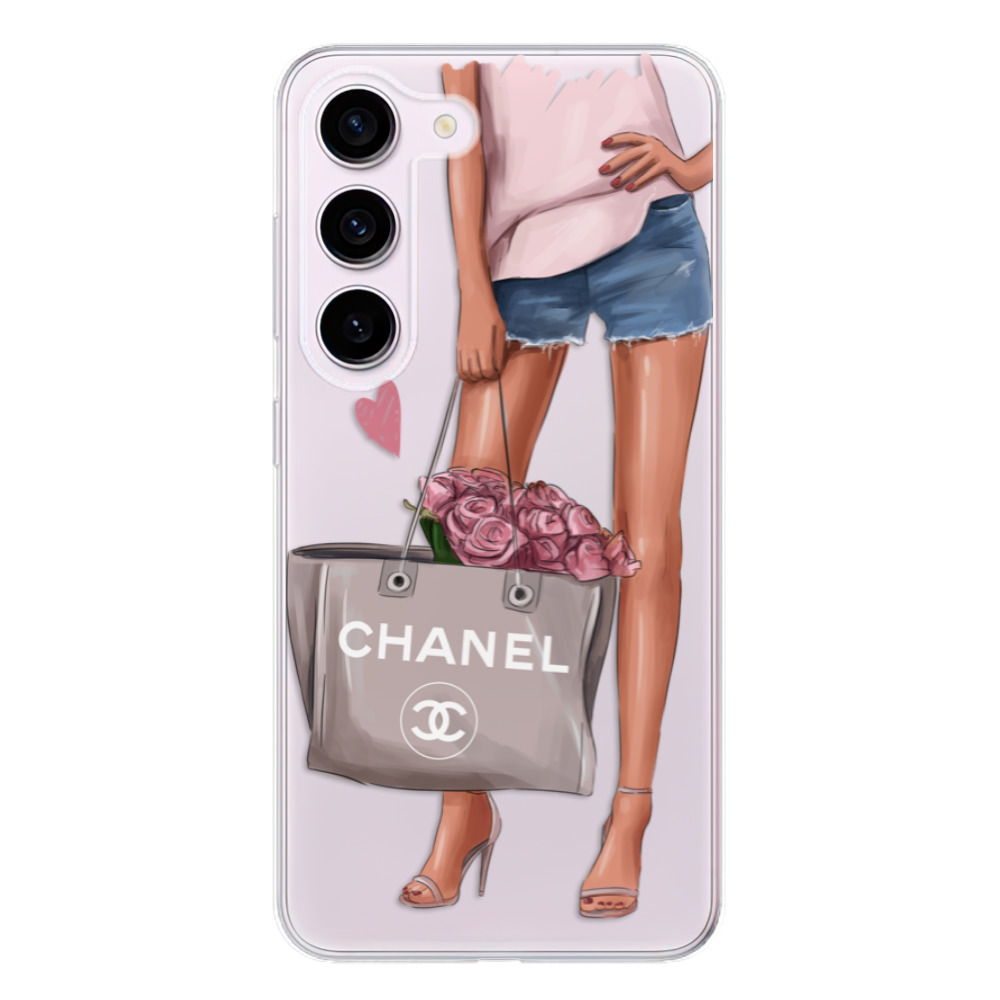 Odolné silikónové puzdro iSaprio - Fashion Bag - Samsung Galaxy S23 5G