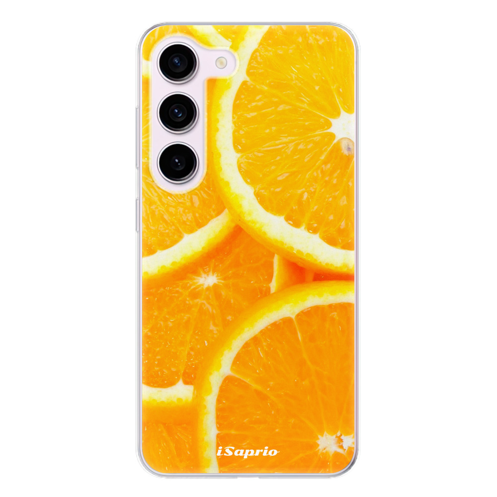 Odolné silikónové puzdro iSaprio - Orange 10 - Samsung Galaxy S23 5G