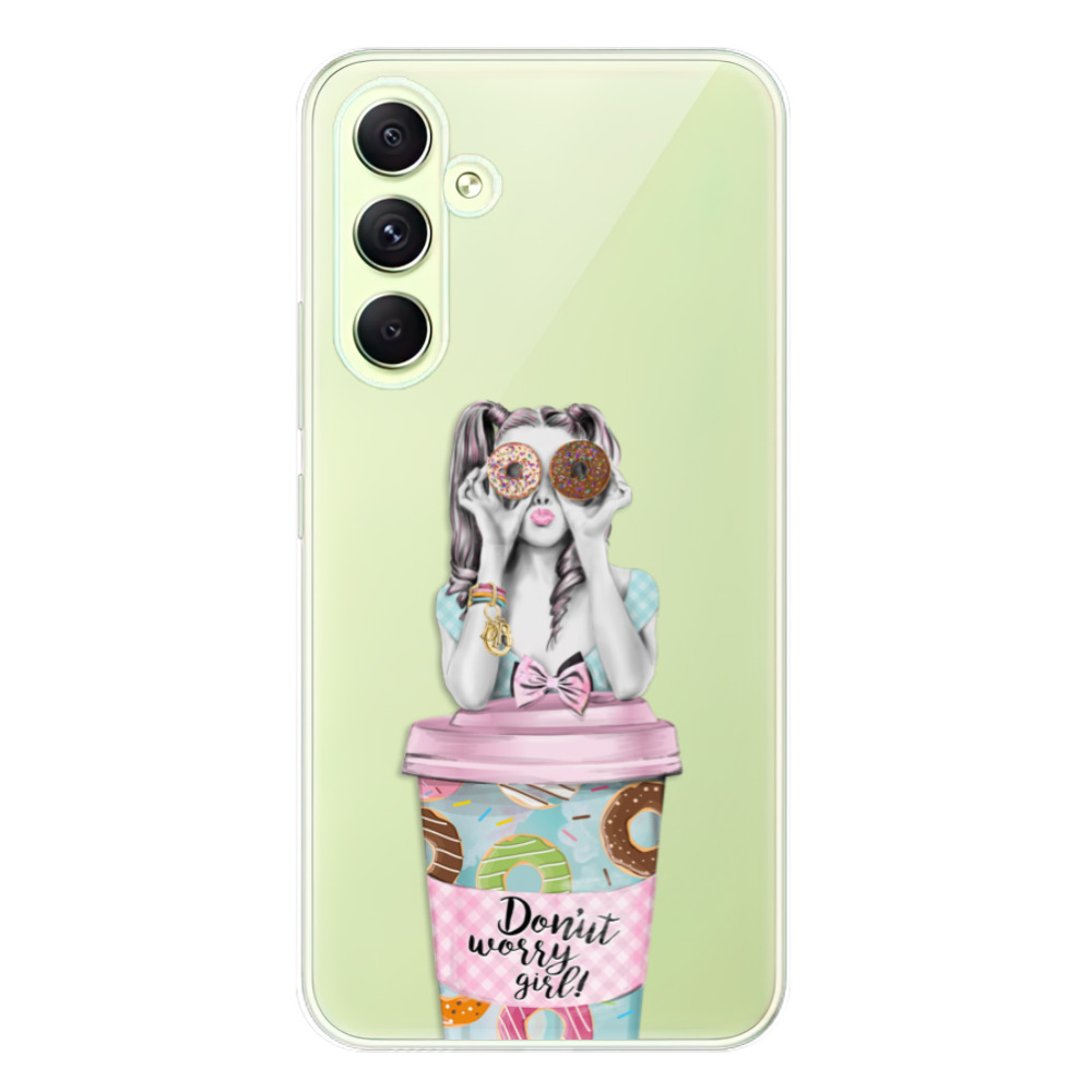 Odolné silikónové puzdro iSaprio - Donut Worry - Samsung Galaxy A54 5G