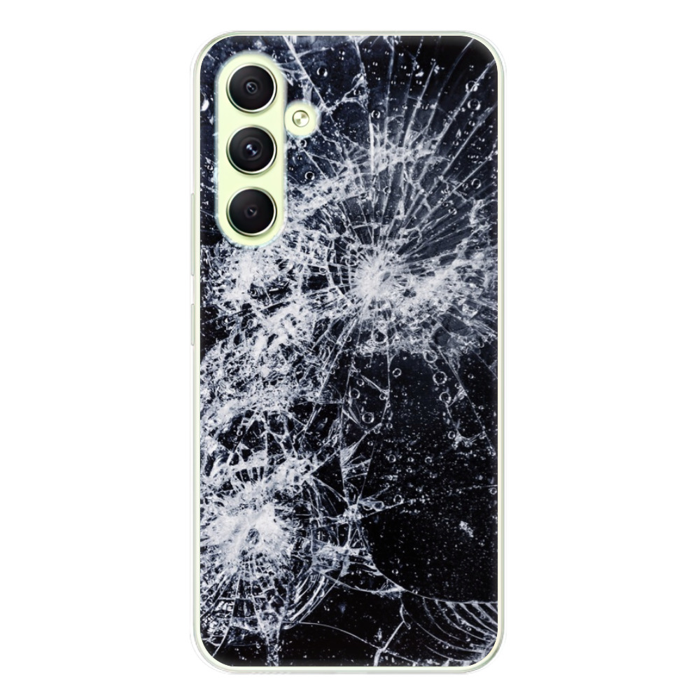 Odolné silikónové puzdro iSaprio - Cracked - Samsung Galaxy A54 5G