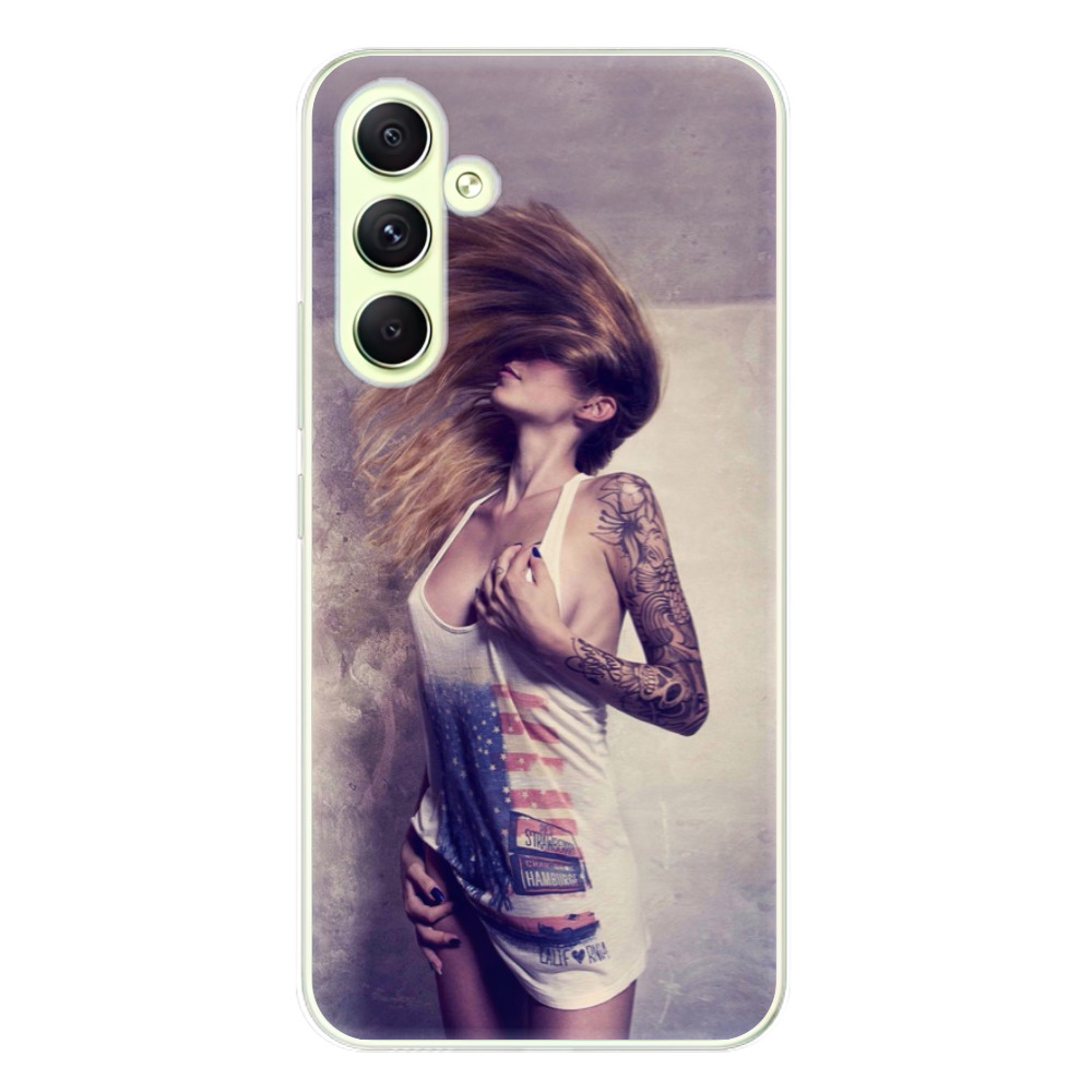 Odolné silikónové puzdro iSaprio - Girl 01 - Samsung Galaxy A54 5G