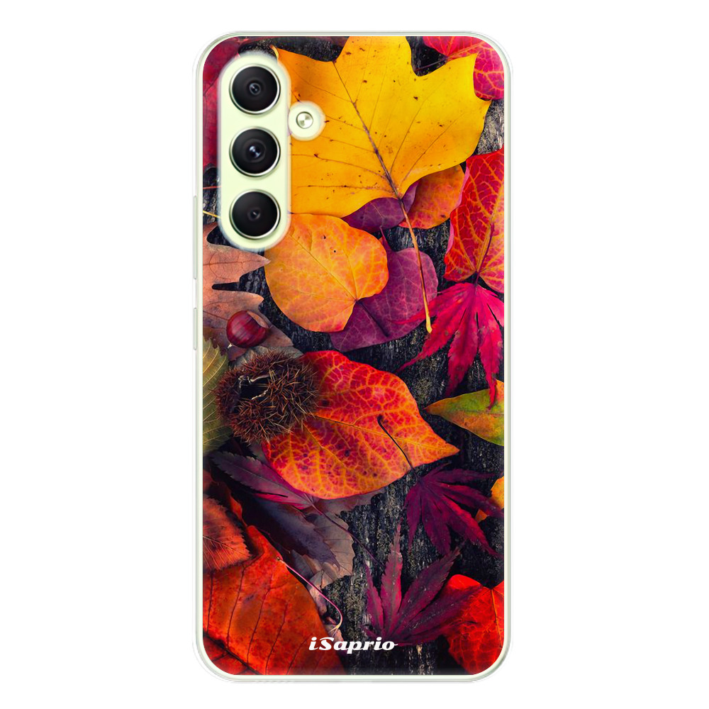Odolné silikónové puzdro iSaprio - Autumn Leaves 03 - Samsung Galaxy A54 5G