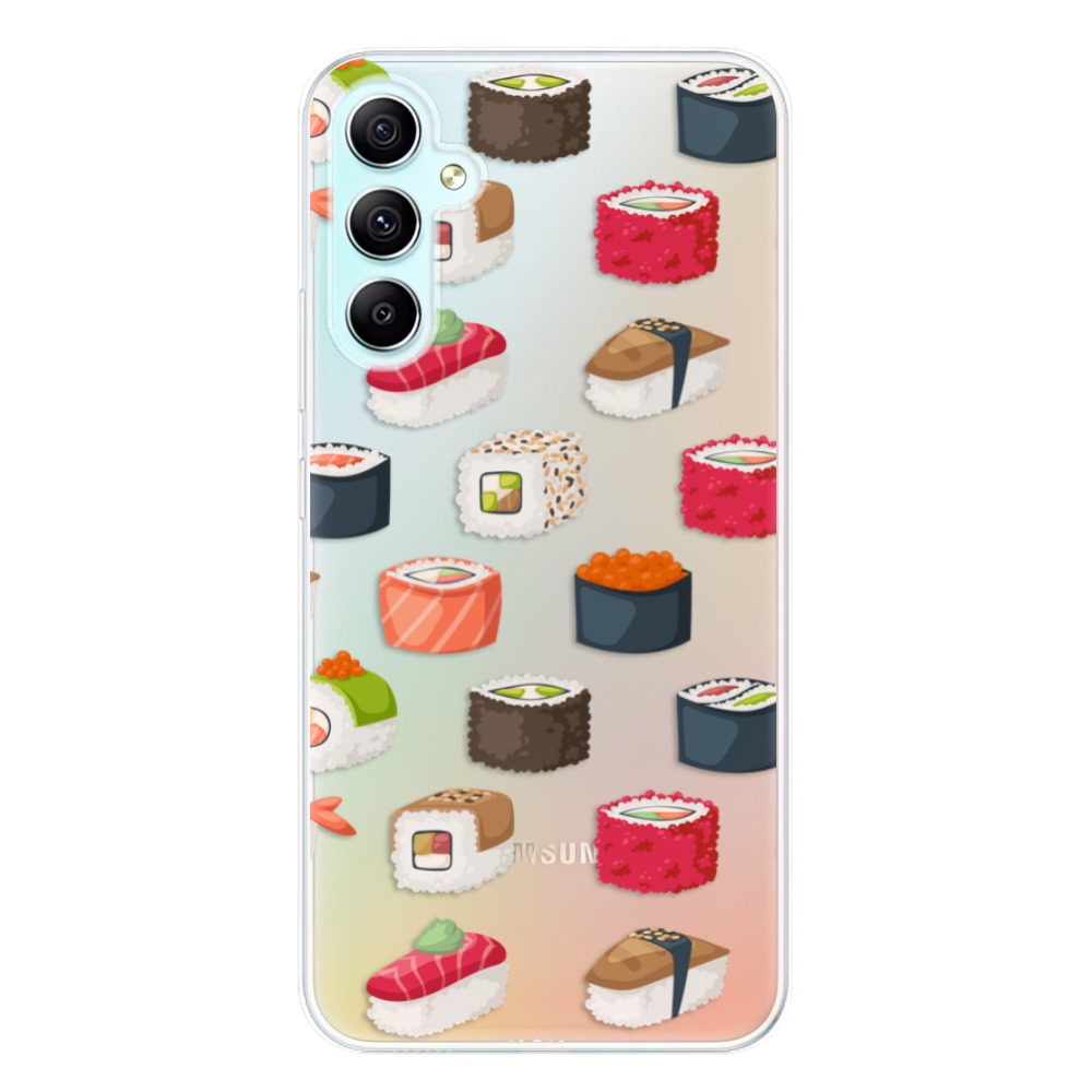 Odolné silikónové puzdro iSaprio - Sushi Pattern - Samsung Galaxy A34 5G