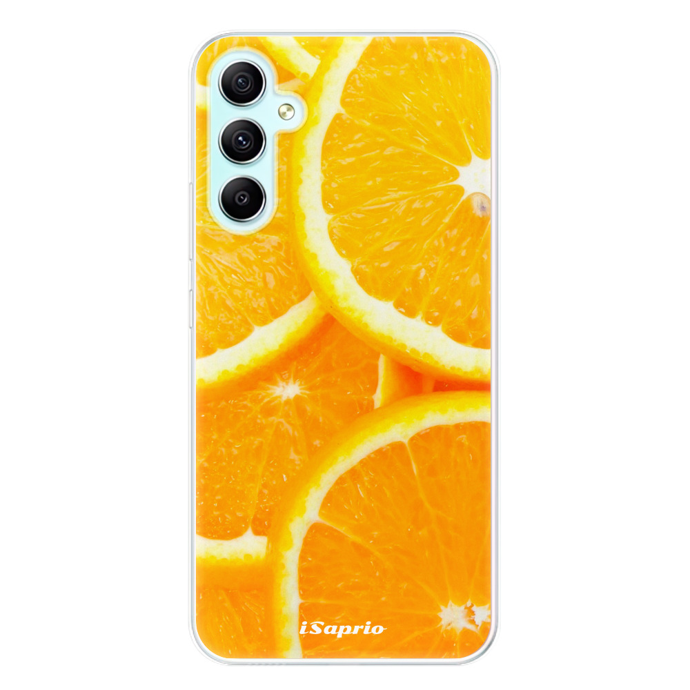 Odolné silikónové puzdro iSaprio - Orange 10 - Samsung Galaxy A34 5G