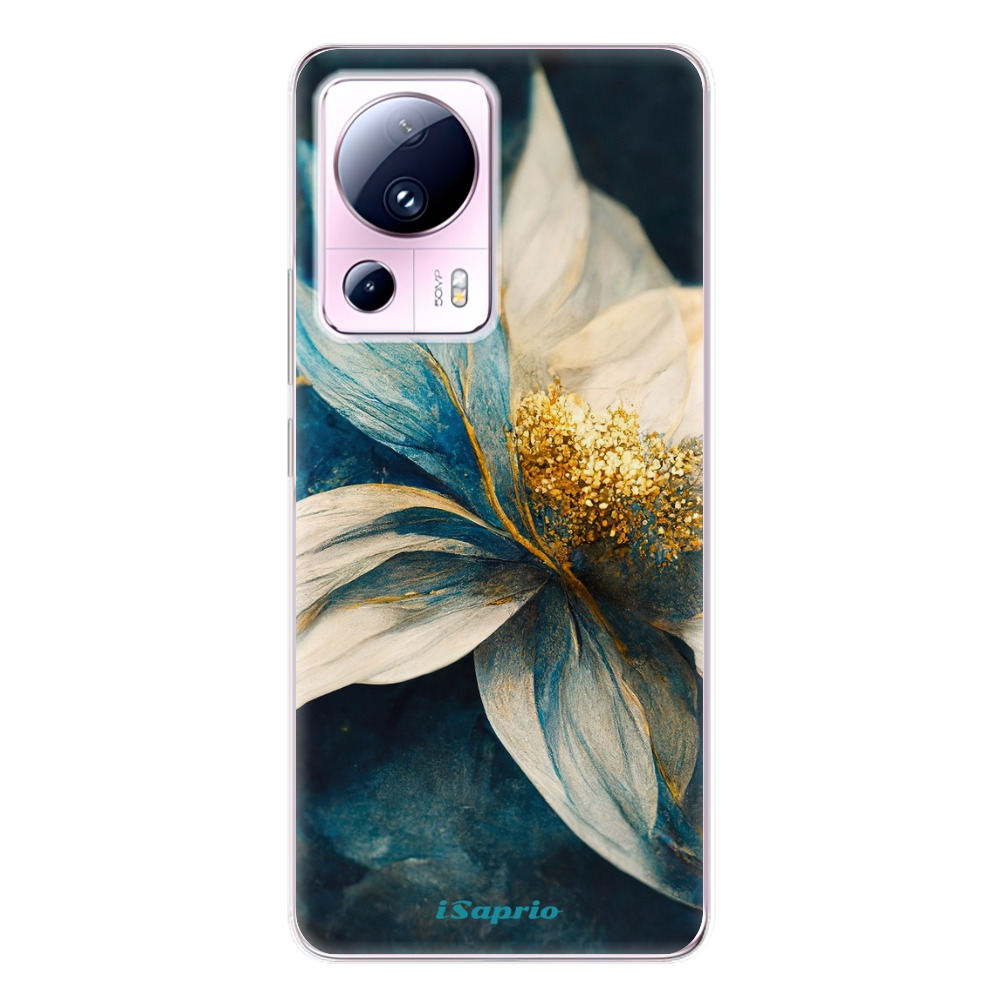 Odolné silikónové puzdro iSaprio - Blue Petals - Xiaomi 13 Lite