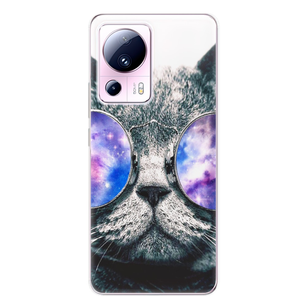 Odolné silikónové puzdro iSaprio - Galaxy Cat - Xiaomi 13 Lite