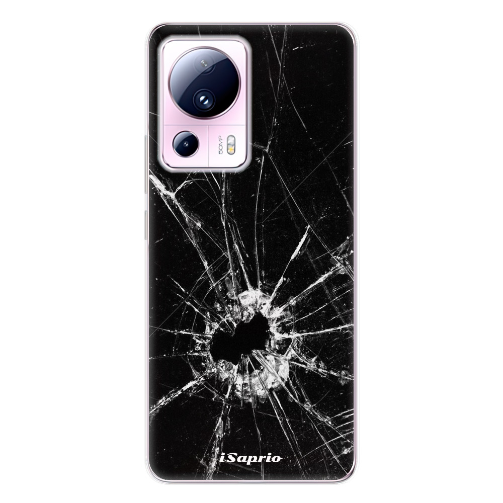 Odolné silikónové puzdro iSaprio - Broken Glass 10 - Xiaomi 13 Lite