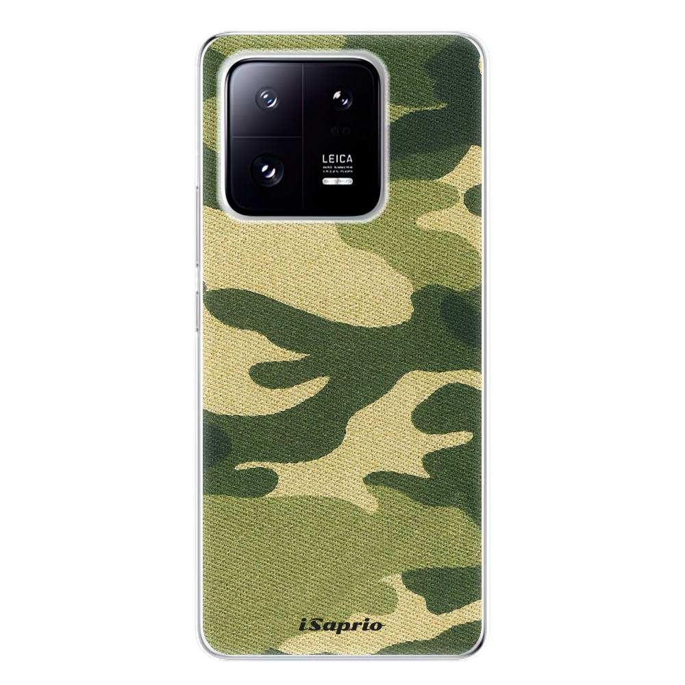 Odolné silikónové puzdro iSaprio - Green Camuflage 01 - Xiaomi 13 Pro