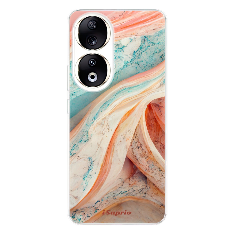 Odolné silikónové puzdro iSaprio - Orange and Blue - Honor 90 5G