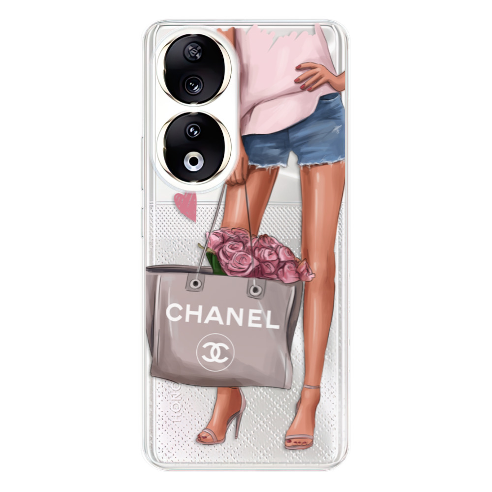 Odolné silikónové puzdro iSaprio - Fashion Bag - Honor 90 5G