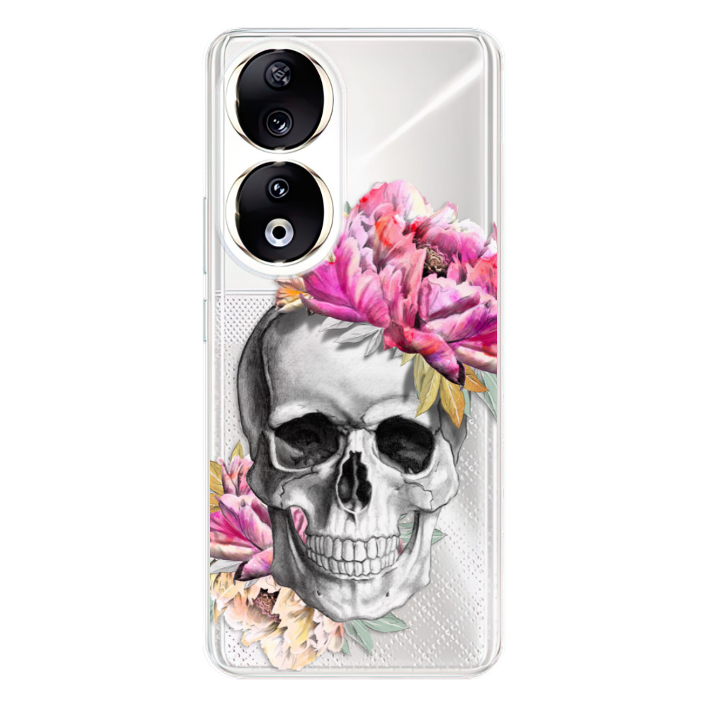 Odolné silikónové puzdro iSaprio - Pretty Skull - Honor 90 5G