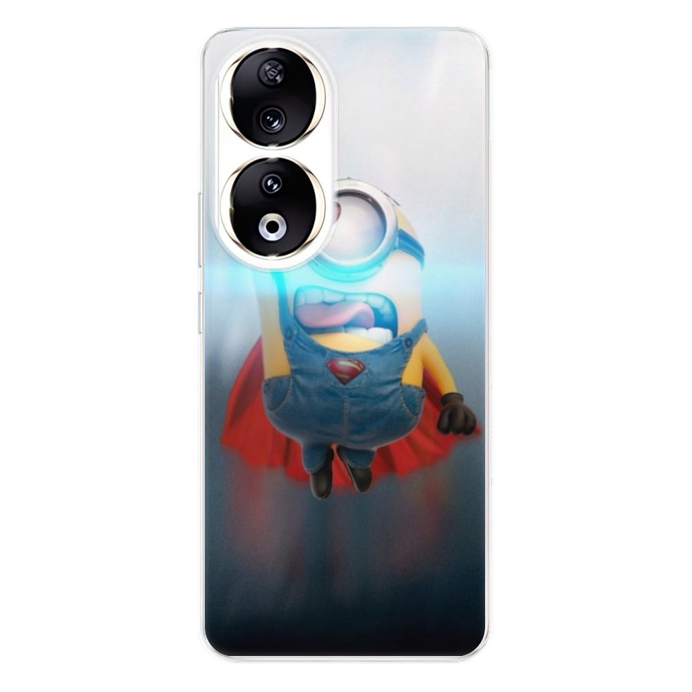 Odolné silikónové puzdro iSaprio - Mimons Superman 02 - Honor 90 5G