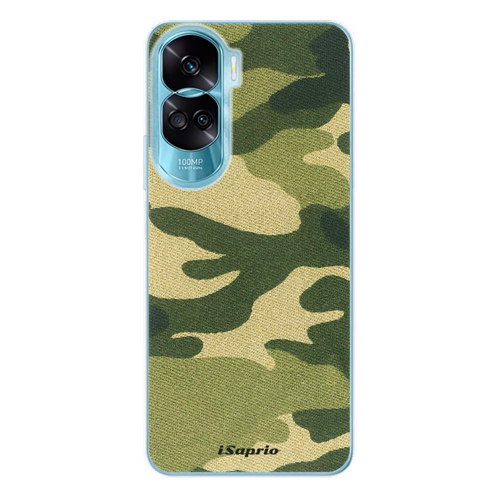Odolné silikónové puzdro iSaprio - Green Camuflage 01 - Honor 90 Lite 5G
