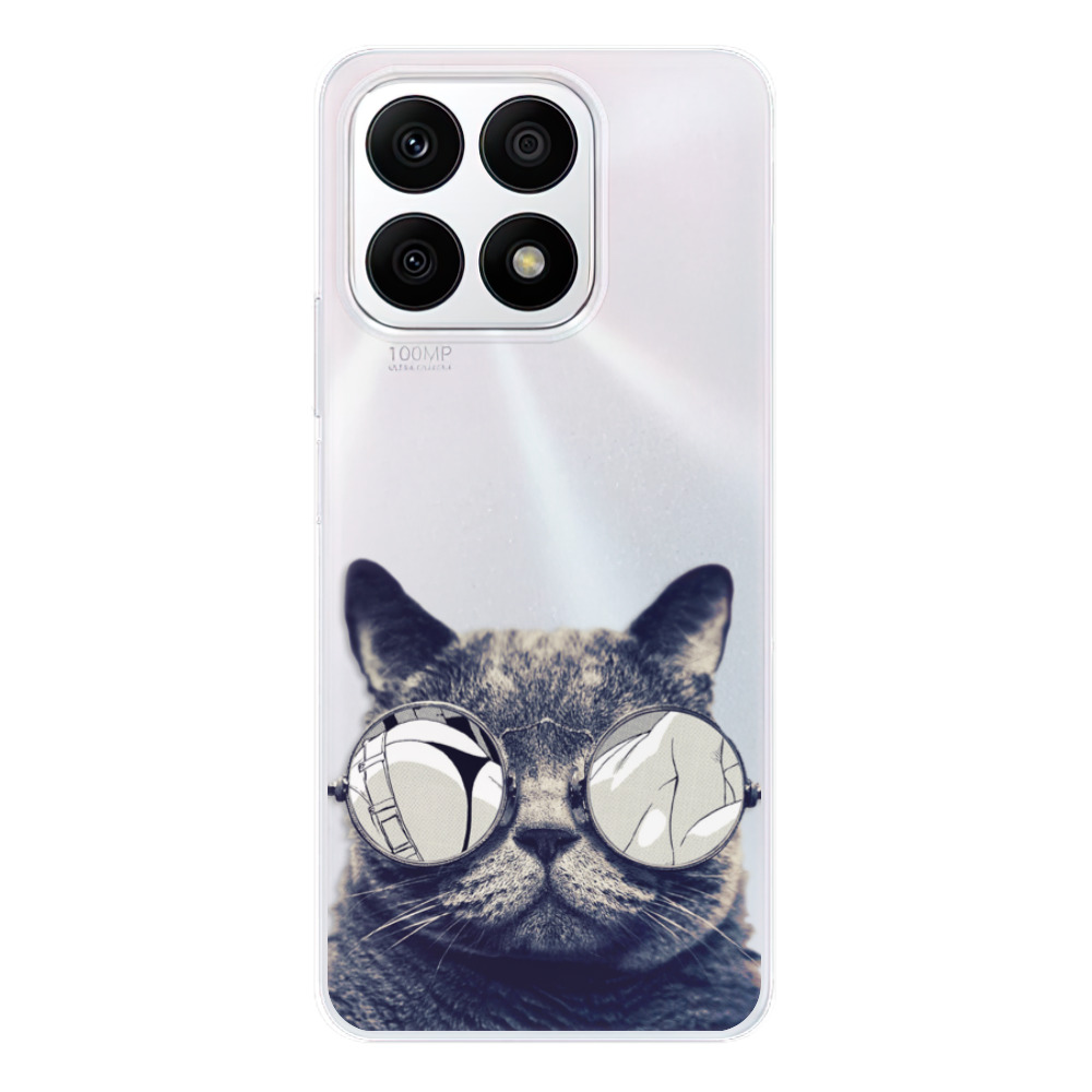 Odolné silikónové puzdro iSaprio - Crazy Cat 01 - Honor X8a
