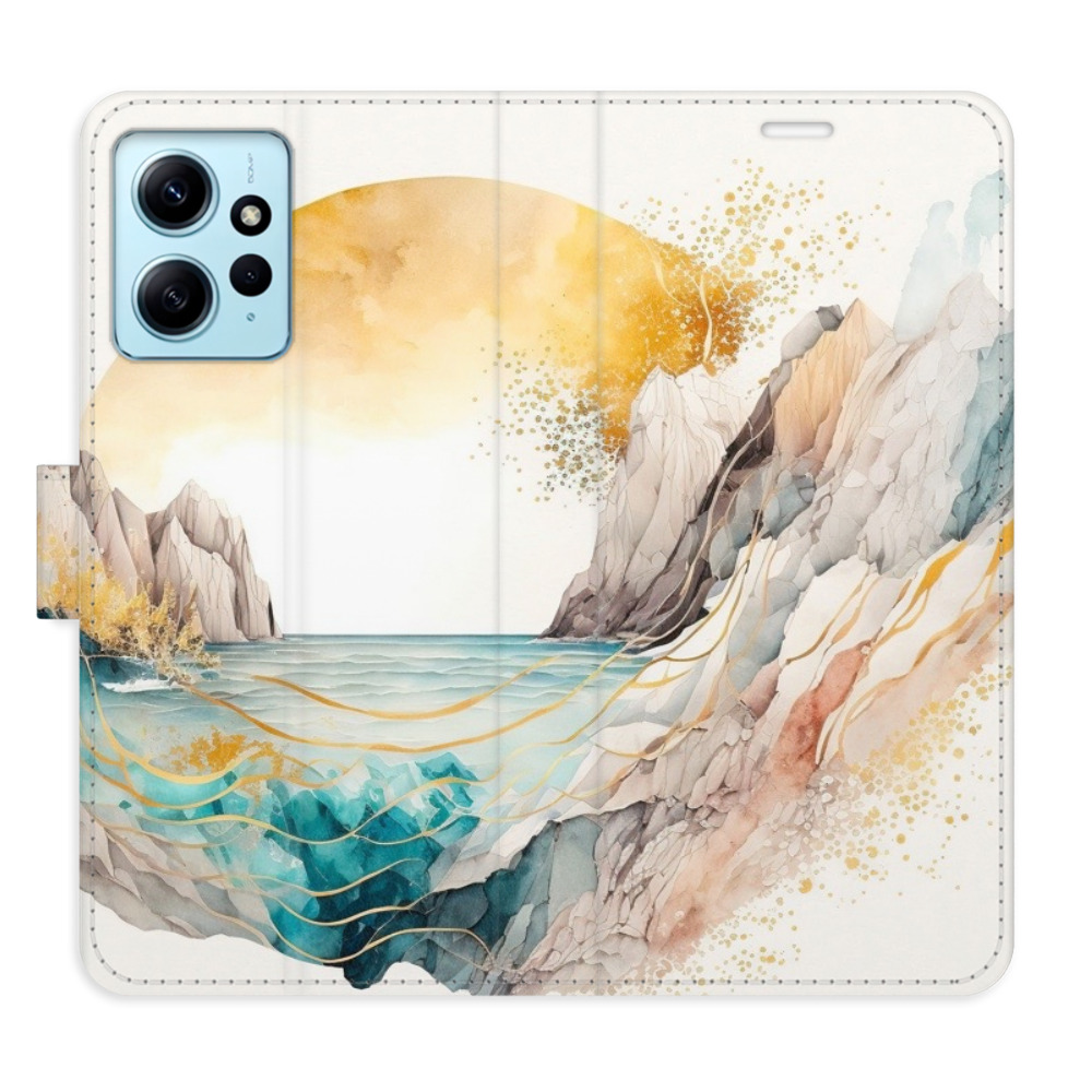 Flipové puzdro iSaprio - Winter in the Mountains - Xiaomi Redmi Note 12 5G