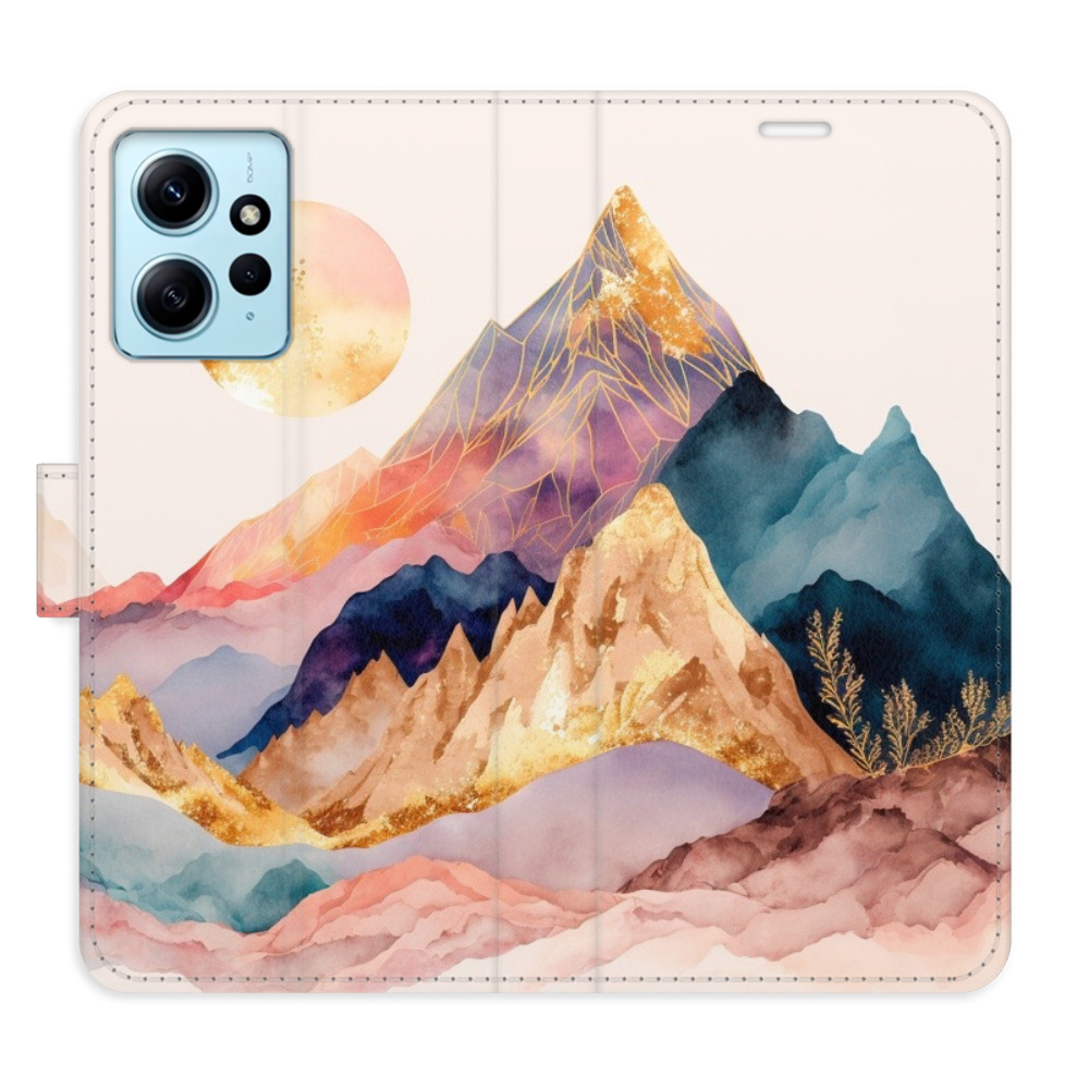 Flipové puzdro iSaprio - Beautiful Mountains - Xiaomi Redmi Note 12 5G