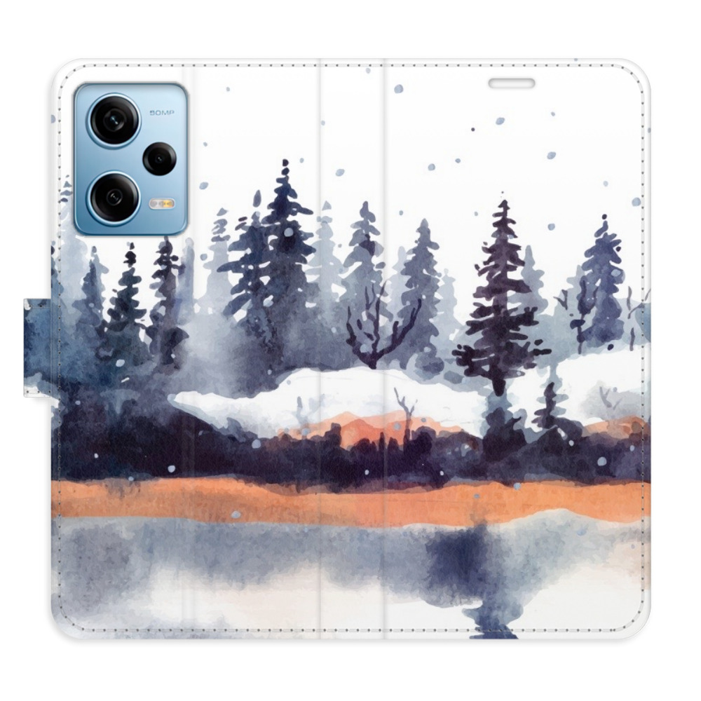 Flipové puzdro iSaprio - Winter 02 - Xiaomi Redmi Note 12 Pro 5G / Poco X5 Pro 5G