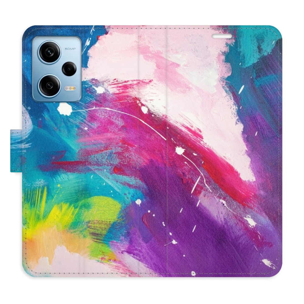 Flipové puzdro iSaprio - Abstract Paint 05 - Xiaomi Redmi Note 12 Pro 5G / Poco X5 Pro 5G