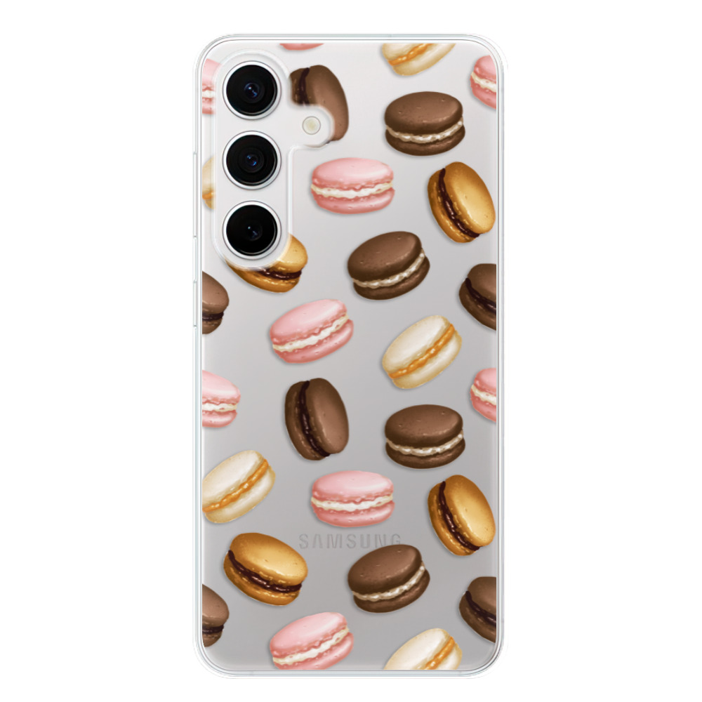 Odolné silikónové puzdro iSaprio - Macaron Pattern - Samsung Galaxy S24