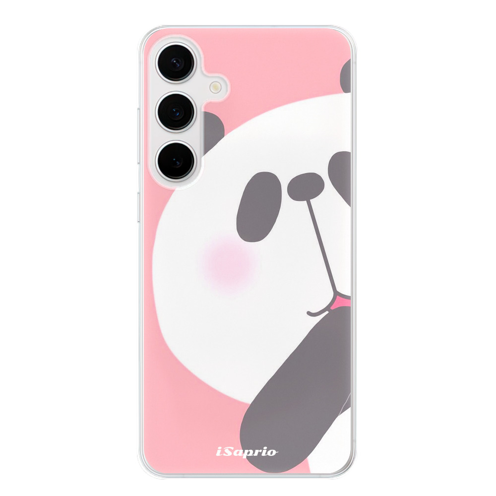 Odolné silikónové puzdro iSaprio - Panda 01 - Samsung Galaxy S24+