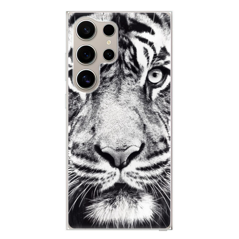 Odolné silikónové puzdro iSaprio - Tiger Face - Samsung Galaxy S24 Ultra