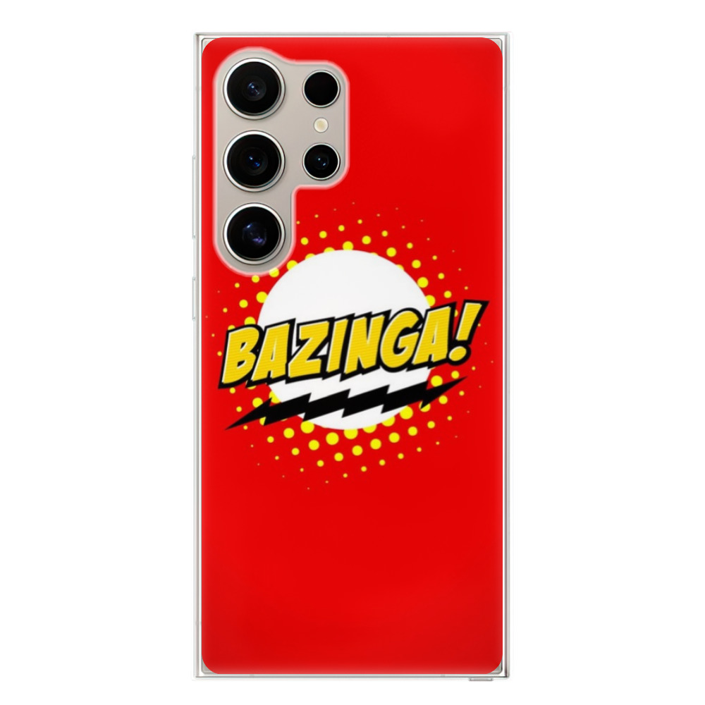 Odolné silikónové puzdro iSaprio - Bazinga 01 - Samsung Galaxy S24 Ultra