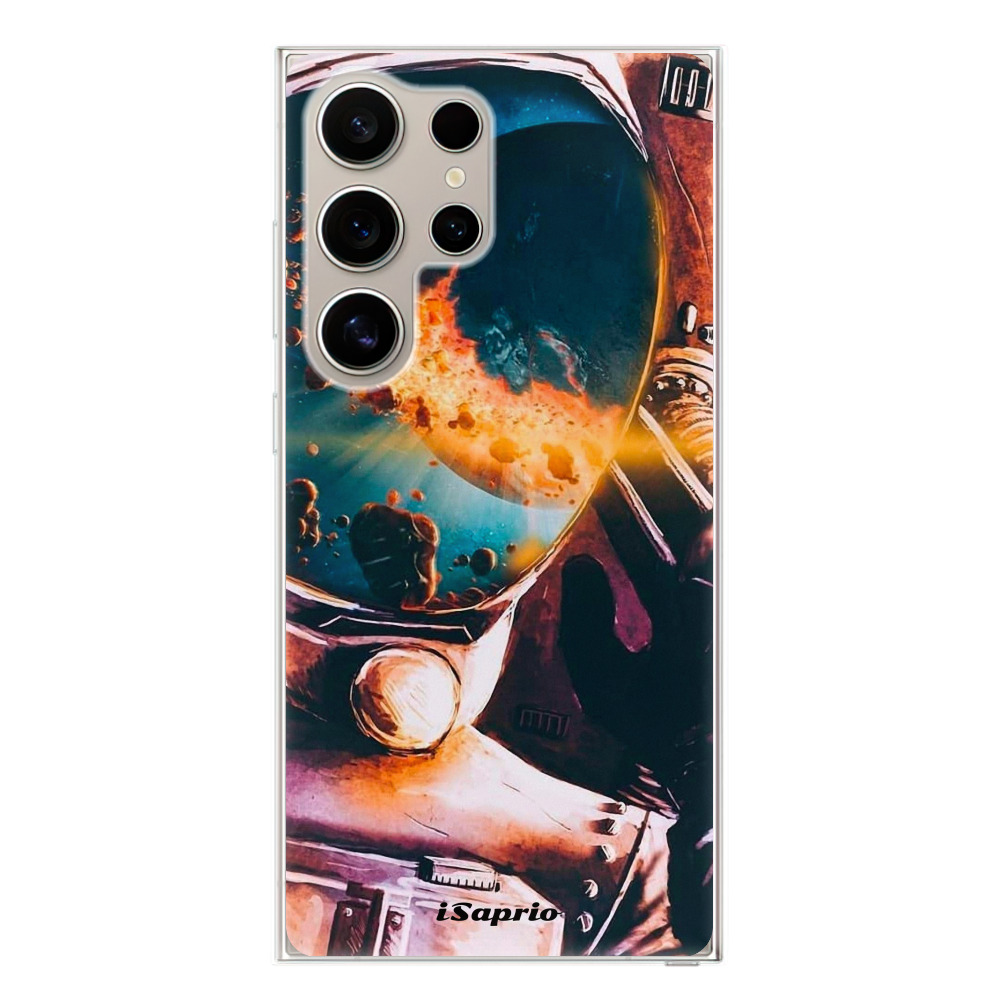 Odolné silikónové puzdro iSaprio - Astronaut 01 - Samsung Galaxy S24 Ultra