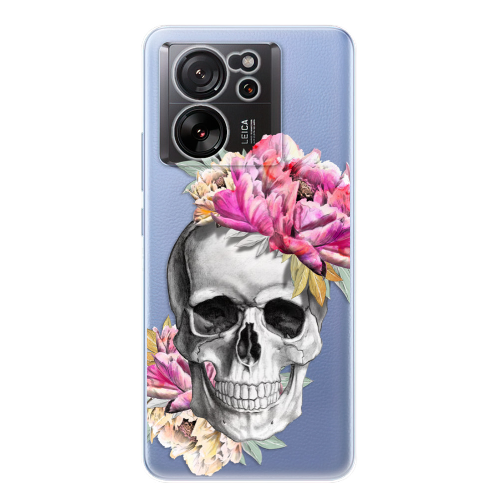 Odolné silikónové puzdro iSaprio - Pretty Skull - Xiaomi 13T / 13T Pro