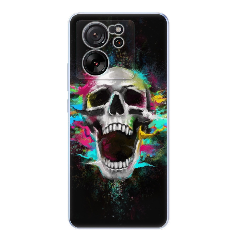 Odolné silikónové puzdro iSaprio - Skull in Colors - Xiaomi 13T / 13T Pro
