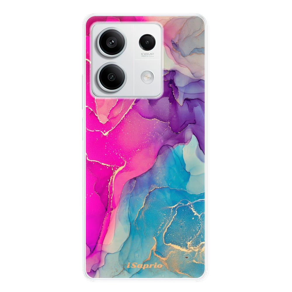 Odolné silikónové puzdro iSaprio - Purple Ink - Xiaomi Redmi Note 13 5G
