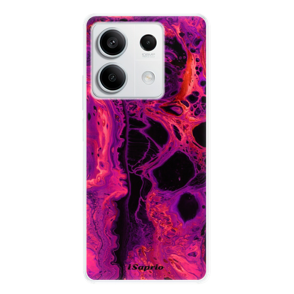 Odolné silikónové puzdro iSaprio - Abstract Dark 01 - Xiaomi Redmi Note 13 5G