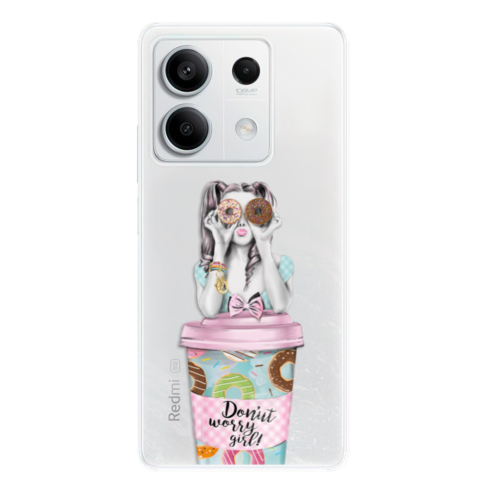 Odolné silikónové puzdro iSaprio - Donut Worry - Xiaomi Redmi Note 13 5G