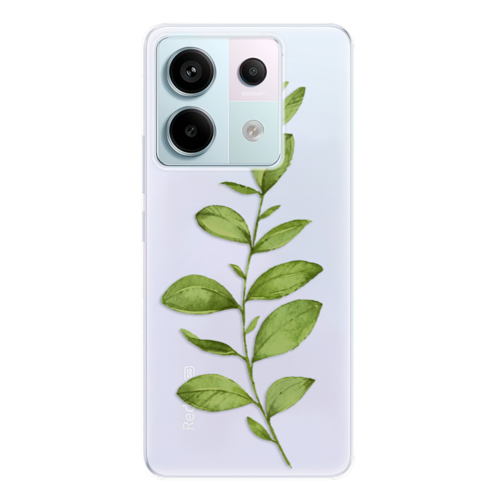 Odolné silikónové puzdro iSaprio - Green Plant 01 - Xiaomi Redmi Note 13 Pro 5G / Poco X6 5G