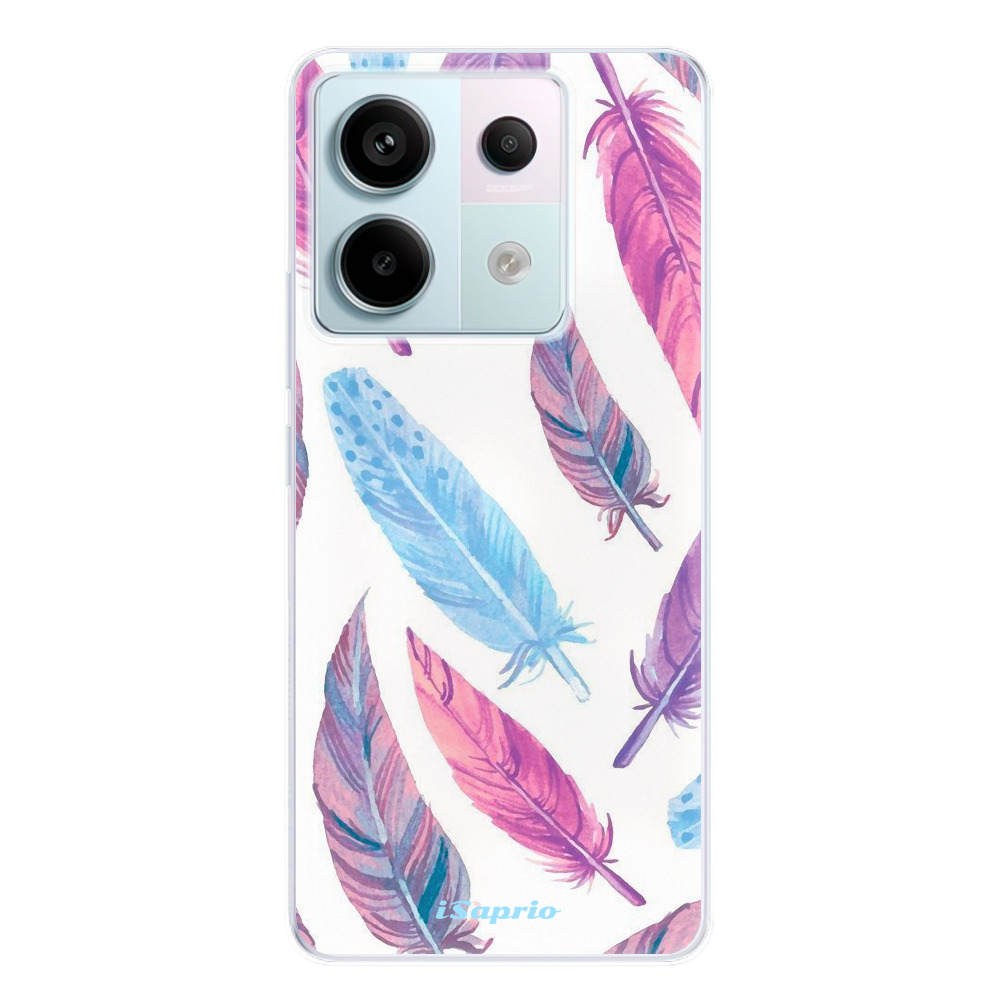 Odolné silikónové puzdro iSaprio - Feather Pattern 10 - Xiaomi Redmi Note 13 Pro 5G / Poco X6 5G