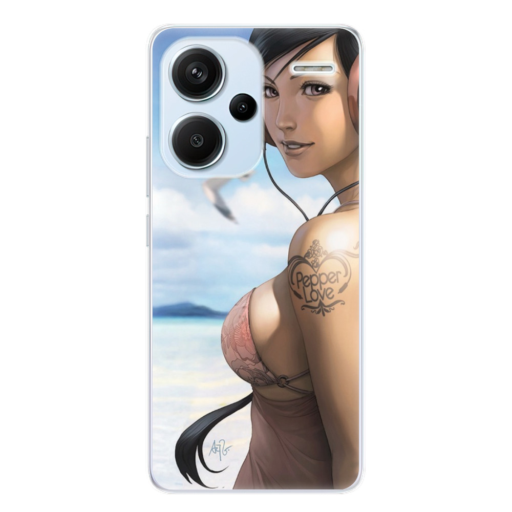 Odolné silikónové puzdro iSaprio - Girl 02 - Xiaomi Redmi Note 13 Pro+ 5G
