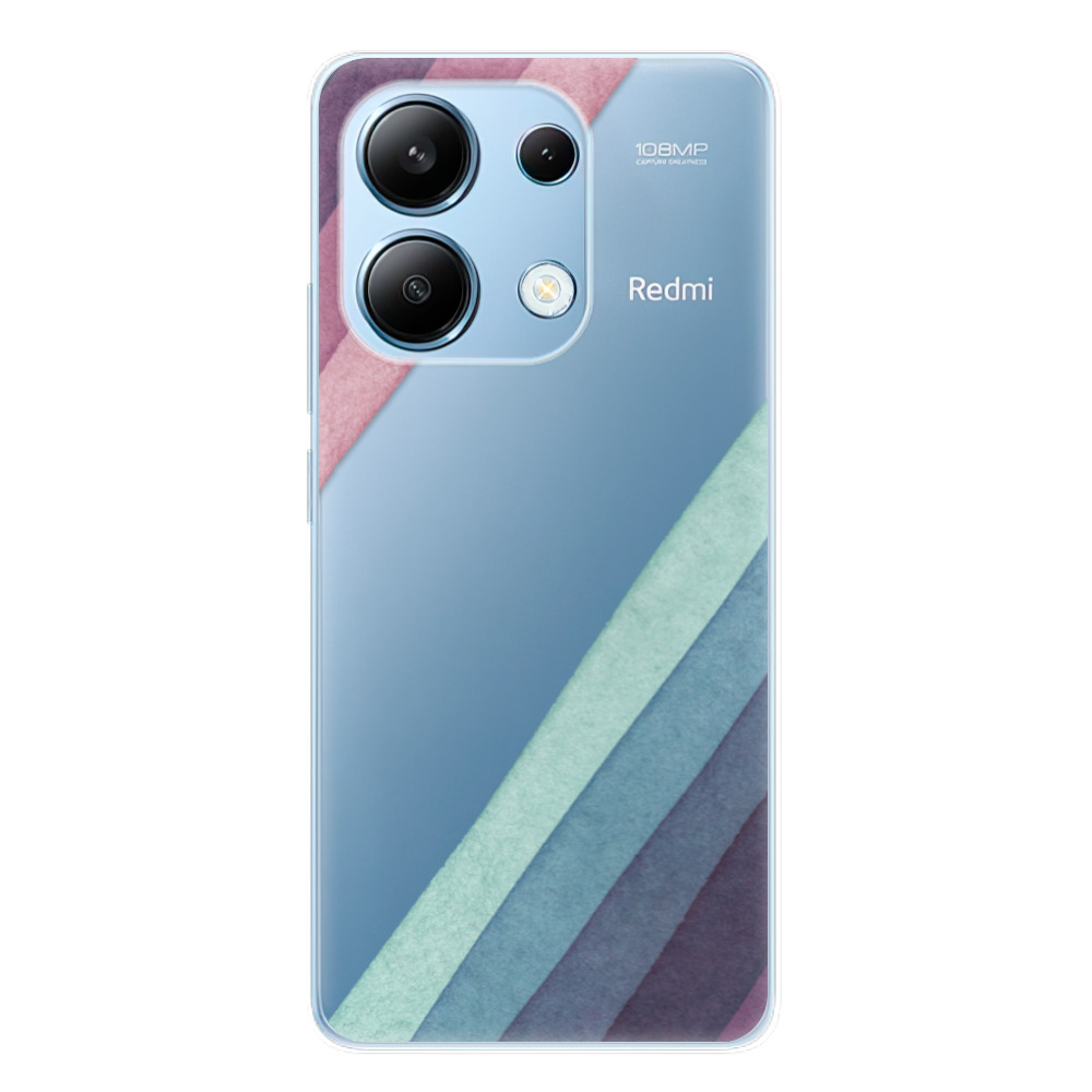 Odolné silikónové puzdro iSaprio - Glitter Stripes 01 - Xiaomi Redmi Note 13