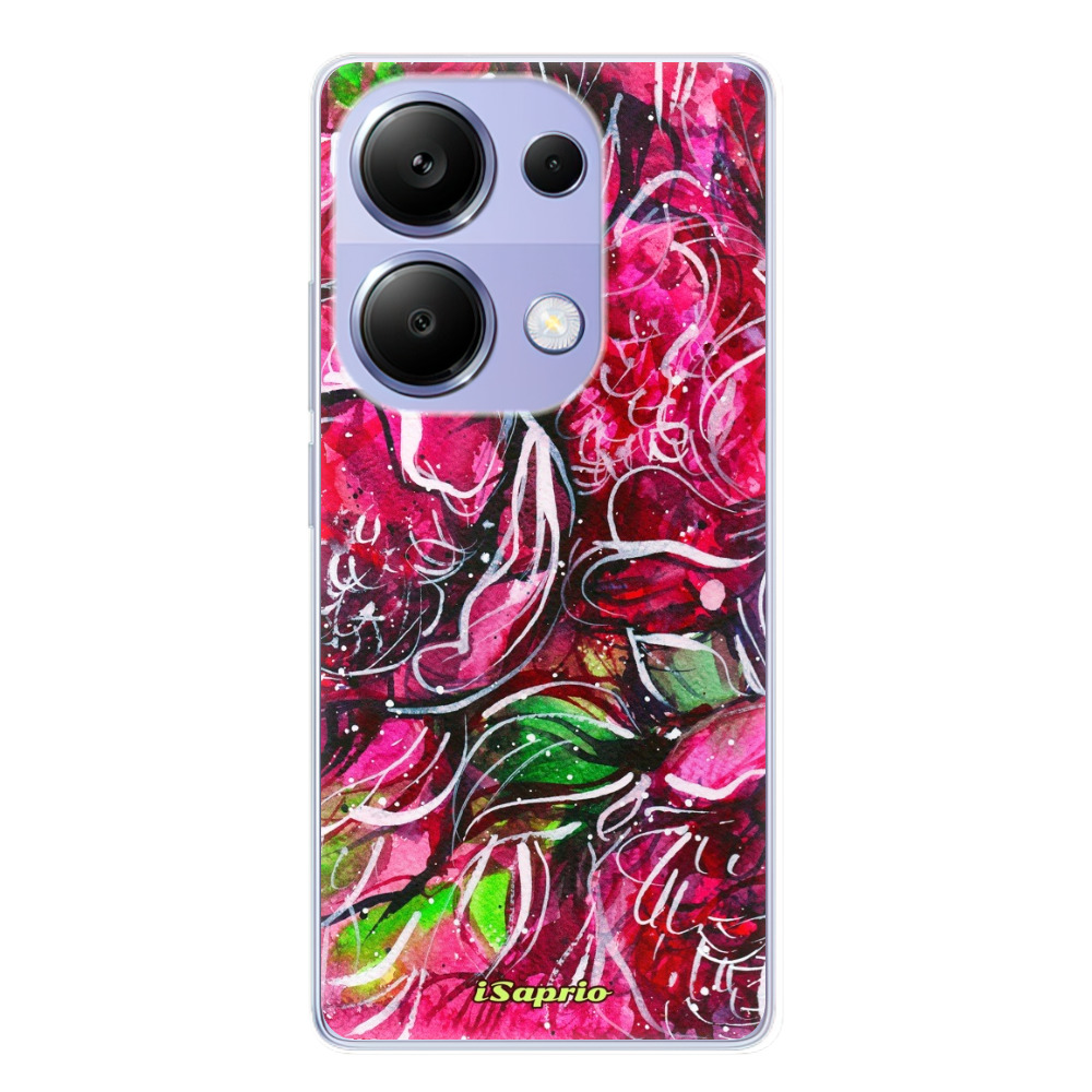 Odolné silikónové puzdro iSaprio - Burgundy - Xiaomi Redmi Note 13 Pro