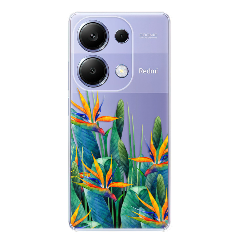 Odolné silikónové puzdro iSaprio - Exotic Flowers - Xiaomi Redmi Note 13 Pro