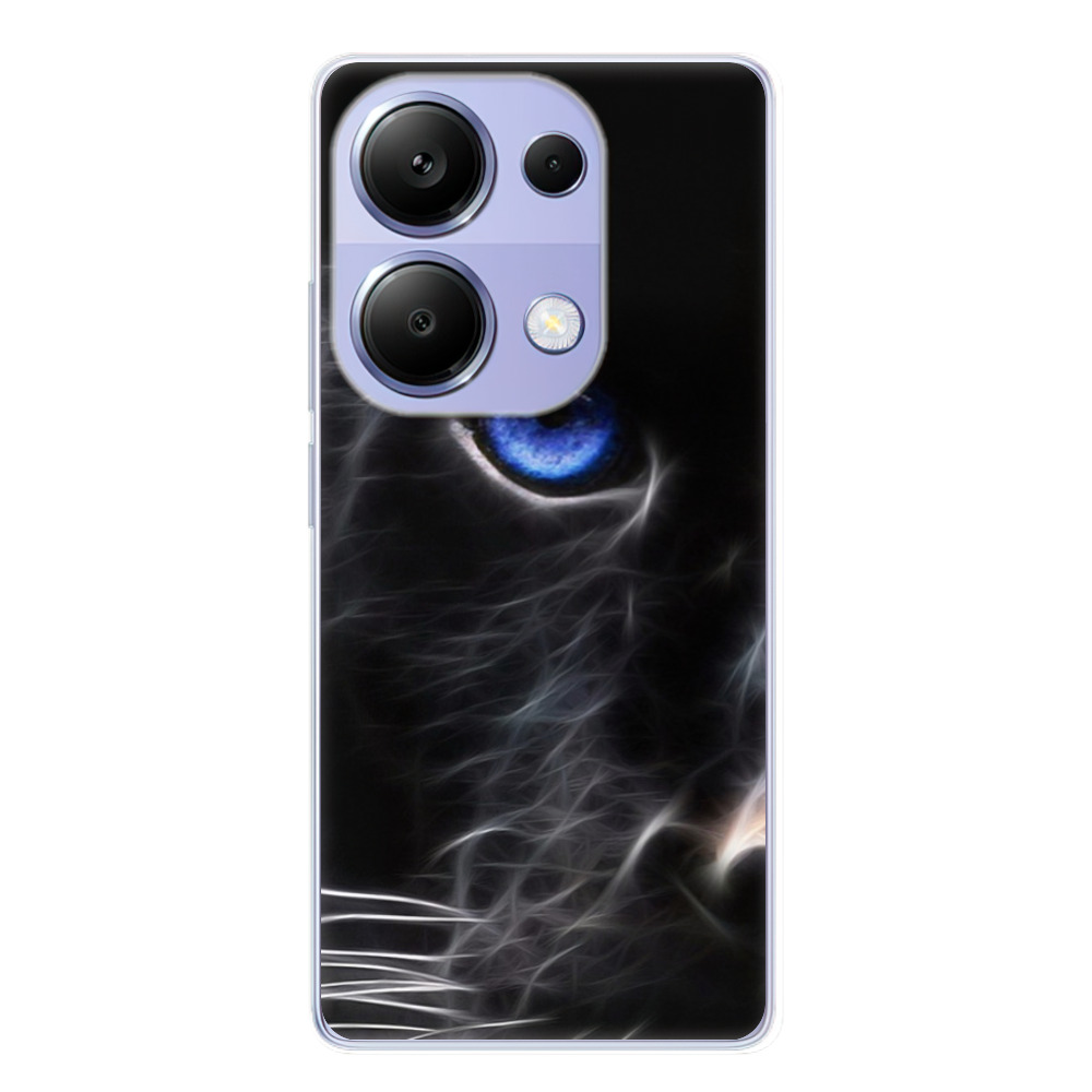 Odolné silikónové puzdro iSaprio - Black Puma - Xiaomi Redmi Note 13 Pro