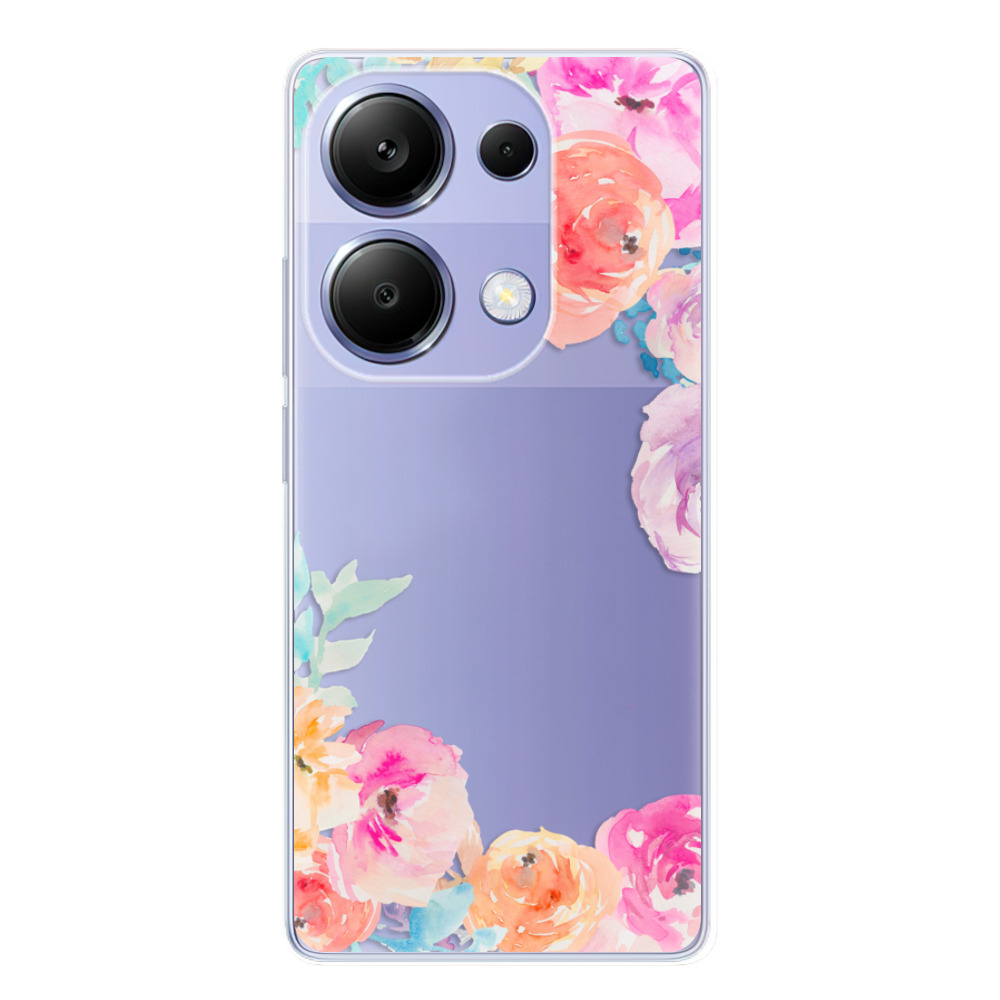 Odolné silikónové puzdro iSaprio - Flower Brush - Xiaomi Redmi Note 13 Pro