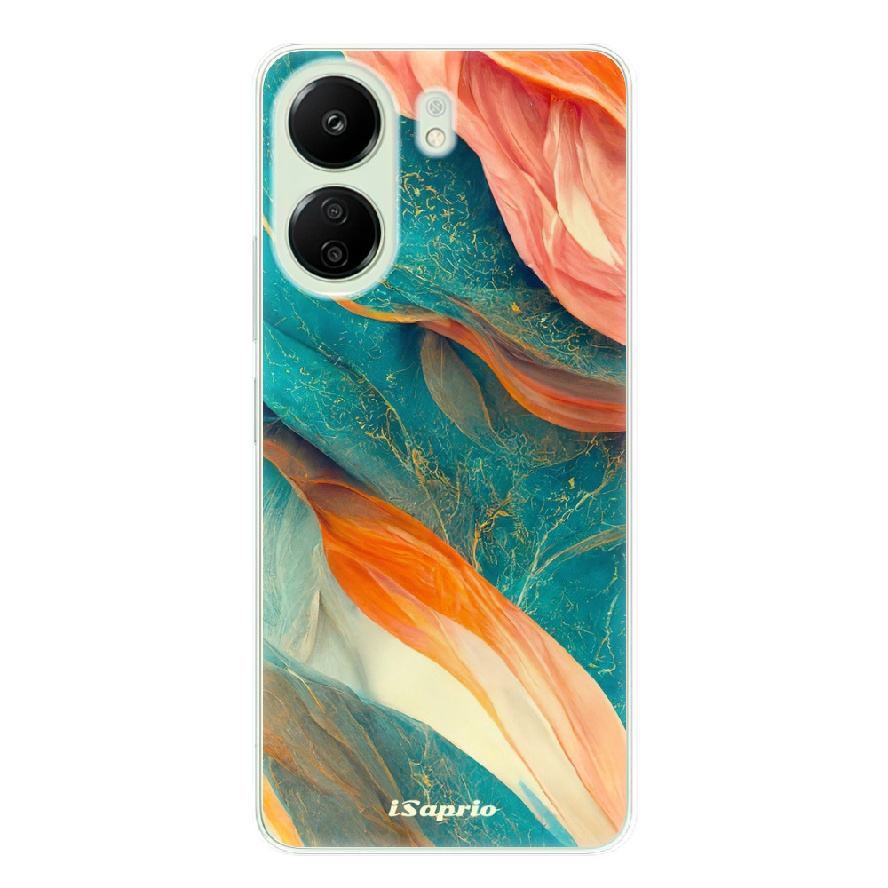 Odolné silikónové puzdro iSaprio - Abstract Marble - Xiaomi Redmi 13C