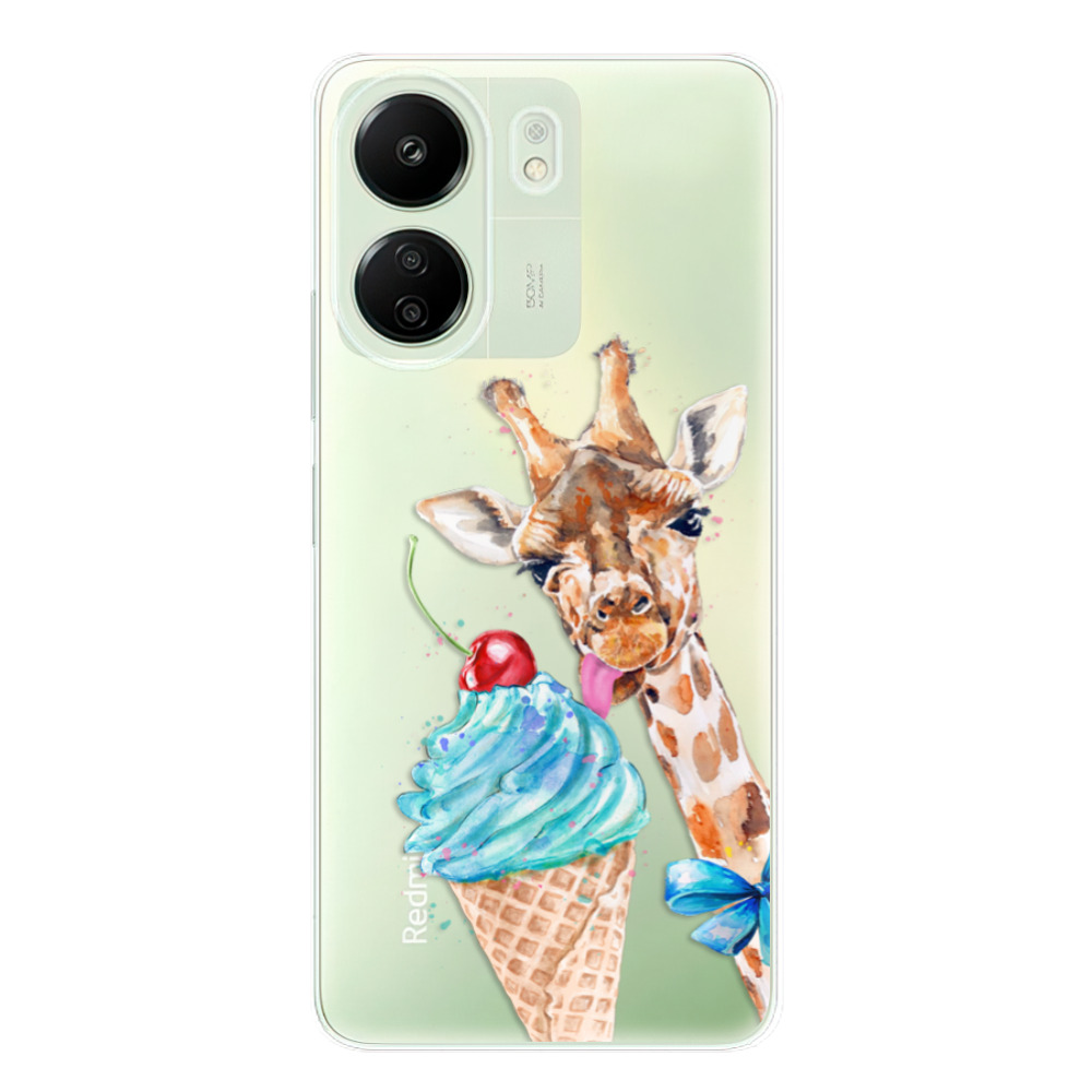 Odolné silikónové puzdro iSaprio - Love Ice-Cream - Xiaomi Redmi 13C
