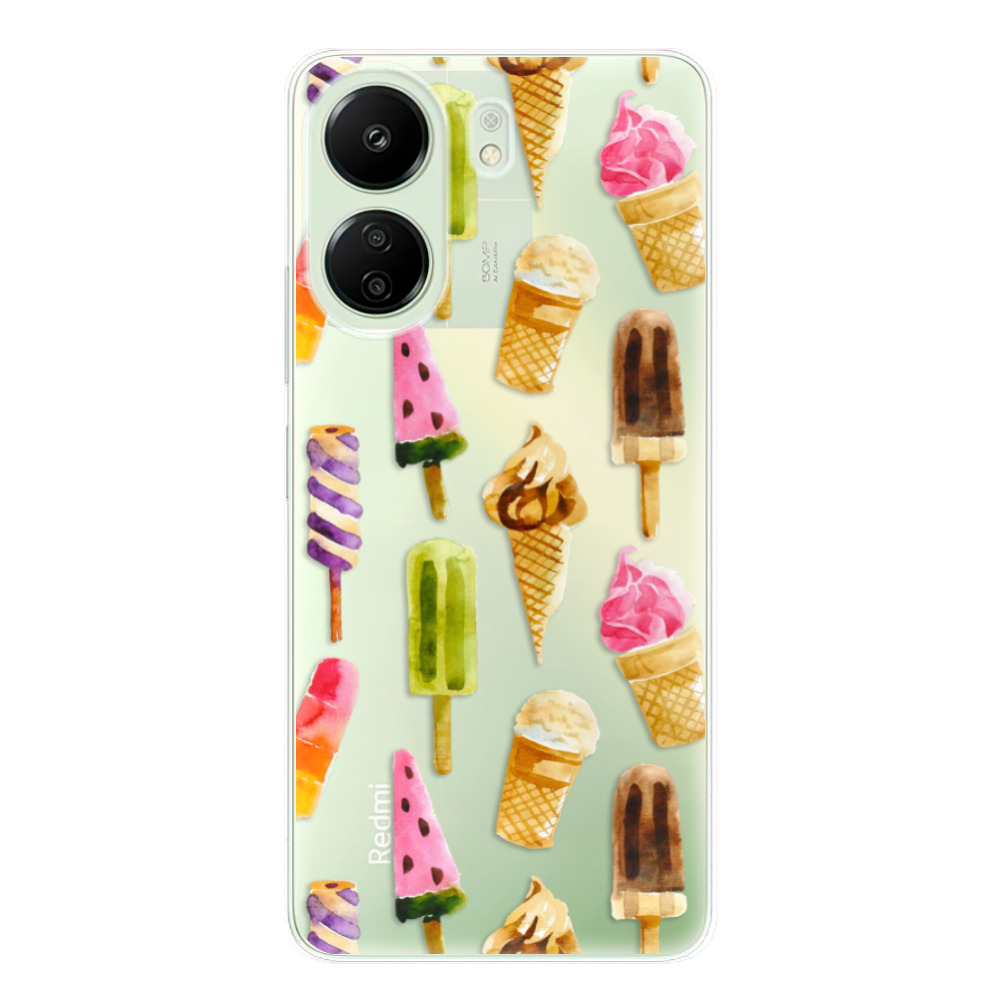 Odolné silikónové puzdro iSaprio - Ice Cream - Xiaomi Redmi 13C