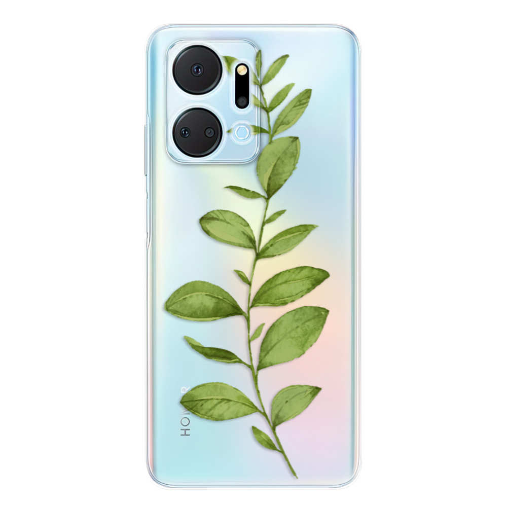 Odolné silikónové puzdro iSaprio - Green Plant 01 - Honor X7a