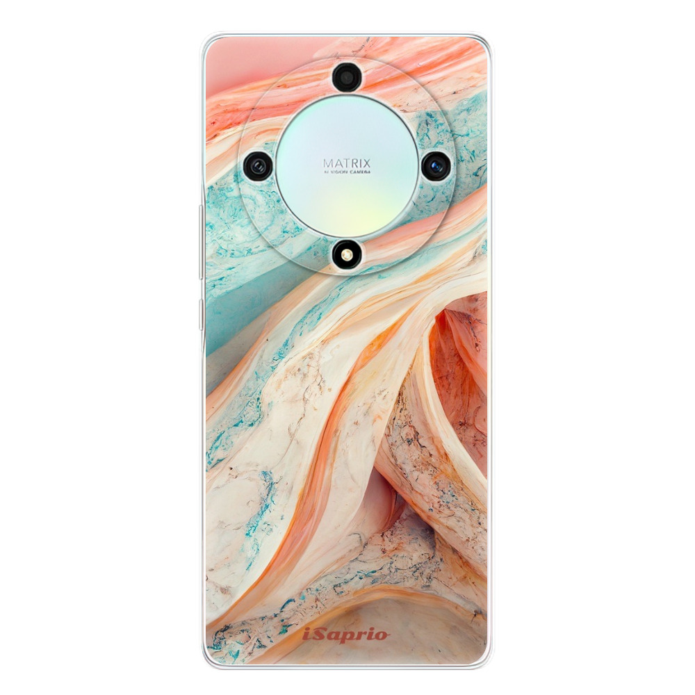 Odolné silikónové puzdro iSaprio - Orange and Blue - Honor Magic5 Lite 5G