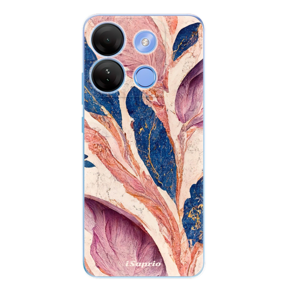 Odolné silikónové puzdro iSaprio - Purple Leaves - Infinix Smart 7