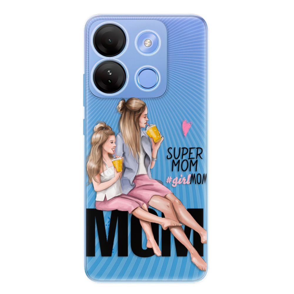 Odolné silikónové puzdro iSaprio - Milk Shake - Blond - Infinix Smart 7