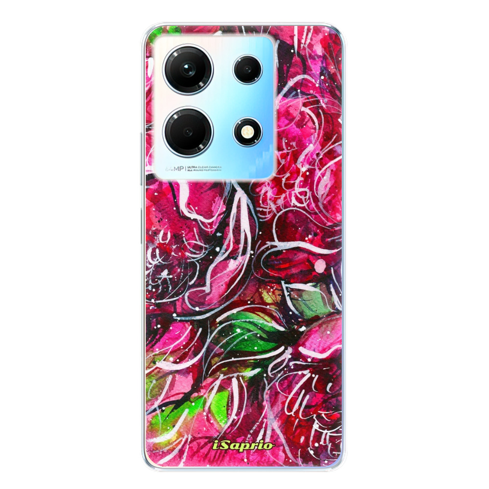 Odolné silikónové puzdro iSaprio - Burgundy - Infinix Note 30