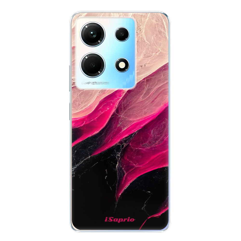 Odolné silikónové puzdro iSaprio - Black and Pink - Infinix Note 30