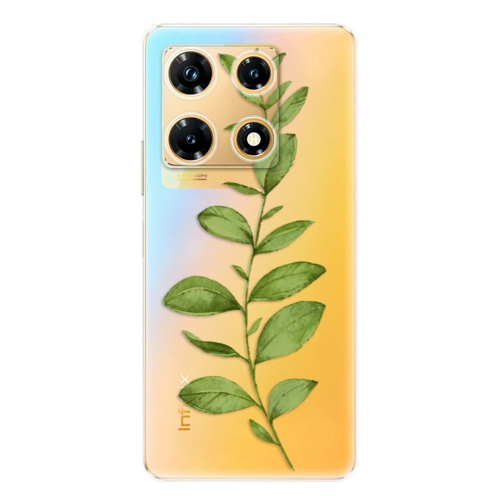 Odolné silikónové puzdro iSaprio - Green Plant 01 - Infinix Note 30 PRO
